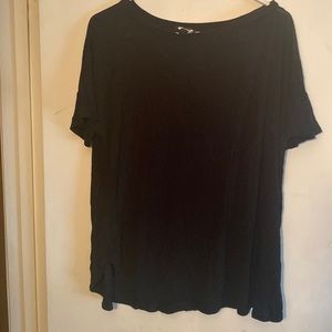3 for $10 H by Bordeaux black T-shirt